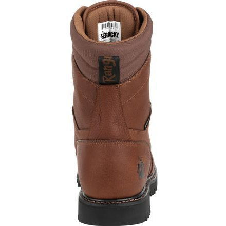 Rocky Men's Ranger 8" Waterproof Hunt Boot - Brown - RKS0437  - Overlook Boots