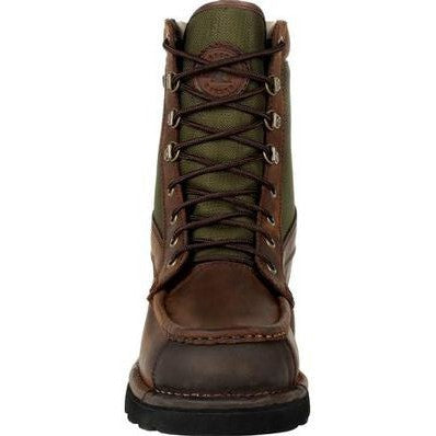 Rocky Men's Upland 8" Soft Toe Waterproof Outdoor Boot -Brown- RKS0486 - Overlook Boots