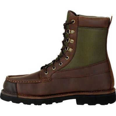 Rocky Men's Upland 8" Soft Toe Waterproof Outdoor Boot -Brown- RKS0486 - Overlook Boots