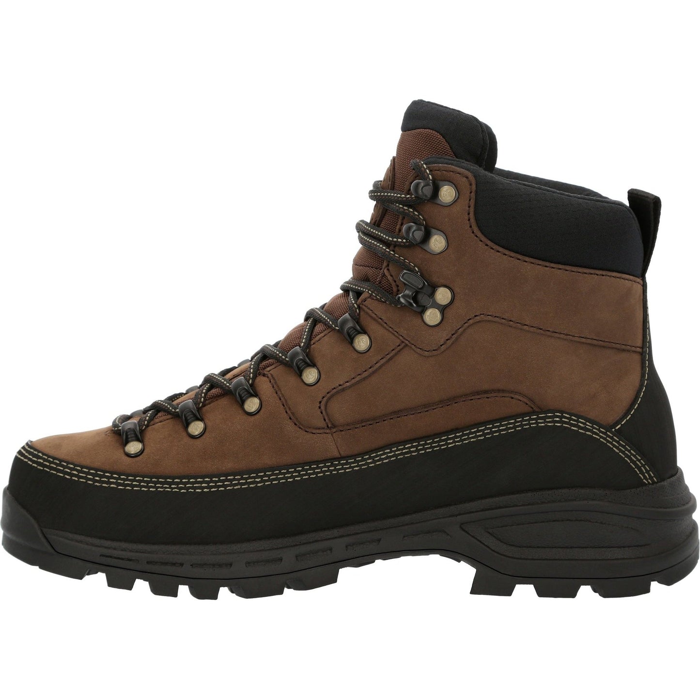Rocky Men's MTN Stalker Pro 6" Waterproof Hiker Mountain Boot- Brown - RKS0527 - Overlook Boots