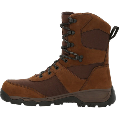 Rocky Men's Red Mountain 8" Waterproof 400G Ins Hunting Boot - Brown - RKS0546 - Overlook Boots