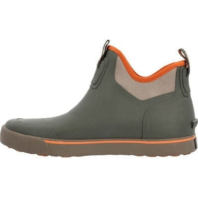 Rocky Dry Strike Waterproof Green & Orange Deck Boot - Olive Stone - RKS0568 - Overlook Boots