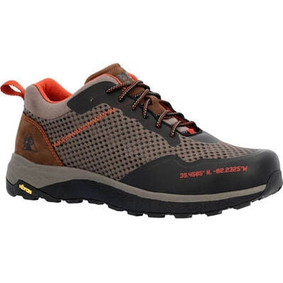 Rocky Men's Summit Elite 3" Lo Top Hiker Boot - Brown And Red - RKS0572  - Overlook Boots