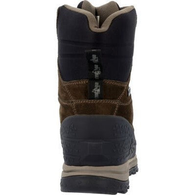 Rocky Men's Blizzard Stalker Soft Toe Waterproof 1400G Insulated Boot - Brown - RKS0590 - Overlook Boots