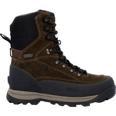 Rocky Men's Blizzard Stalker Soft Toe Waterproof 1400G Insulated Boot - Brown - RKS0590 - Overlook Boots