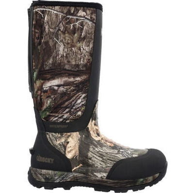 Rocky Men's Stryker Mossy Oak 16" Waterproof 800G Rubber Work Boot Golden RKS0601 6 / Medium / Golden - Overlook Boots