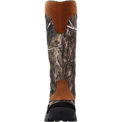 Rocky Men's Lynx Snake 16" Waterproof Zipper Pull On Hunt Boot Mossy Oak - RKS0617 - Overlook Boots