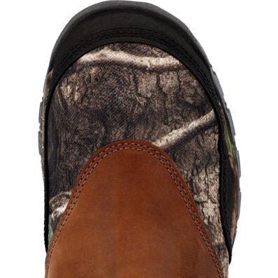 Rocky Men's Lynx Snake 16" Waterproof Zipper Pull On Hunt Boot Mossy Oak - RKS0617 - Overlook Boots