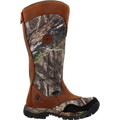 Rocky Men's Lynx Snake 16" Waterproof Zipper Pull On Hunt Boot Mossy Oak - RKS0617 8 / Medium / Mossy Oak - Overlook Boots