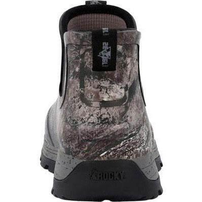 Rocky Men's Stryker 5" Soft Toe Waterproof Pull On Rubber Boot -Realtree- RKS0618 - Overlook Boots