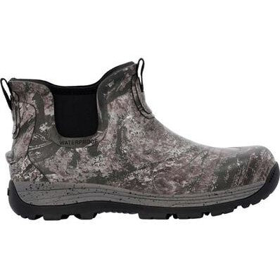 Rocky Men's Stryker 5" Soft Toe Waterproof Pull On Rubber Boot -Realtree- RKS0618 - Overlook Boots