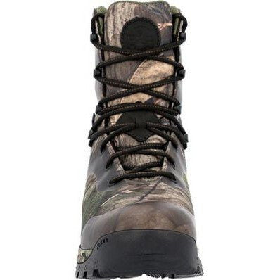 Rocky Men's Lynx 8" Waterproof 1000G Outdoor Hunt Boot Mossy Oak RKS0627 - Overlook Boots