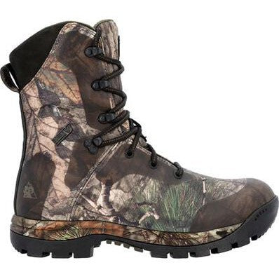 Rocky Men's Lynx 8" Waterproof 1000G Outdoor Hunt Boot Mossy Oak RKS0627 8 / Medium / Mossy Oak - Overlook Boots