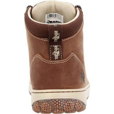 Rocky Men's Dry Strike 5" Soft Toe Slip Resistant Outdoor Shoe -Brown- RKS0632 - Overlook Boots