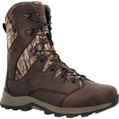 Rocky Men's Trophy Series 9" Soft Toe Waterproof 800G Hunt Boot -Realtree- RKS0654 8 / Medium / Realtree APX - Overlook Boots