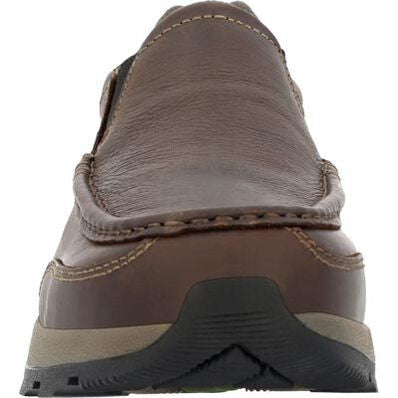 Rocky Men's Trophy Series 3" Soft Toe Waterproof Slip On Outdoor Shoe - Brown- RKS0658 - Overlook Boots