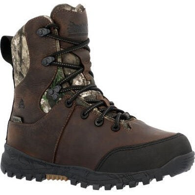Rocky Women's Spike 8" Soft Toe Waterproof 800G Insulated Hunt Boot -Realtree- RKS0661 6 / Medium / Realtree - Overlook Boots