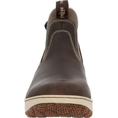 Rocky Men's Dry Strike SRX 6" Soft Toe Waterproof Outdoor Shoe- Brown- RKS0684 - Overlook Boots