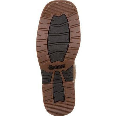 Rocky Men's Iron Skull 12" Composite Toe Waterproof Western Boot -Brown- RKW0249 - Overlook Boots