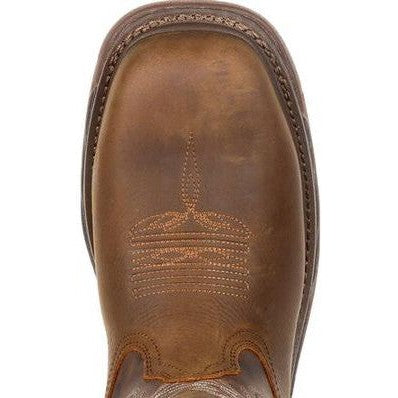 Rocky Men's Iron Skull 12" Composite Toe Waterproof Western Boot -Brown- RKW0249 - Overlook Boots