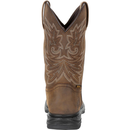 Rocky Men's Worksmart 11" Composite Toe Waterproof Work Boot - Brown - RKW0277 - Overlook Boots