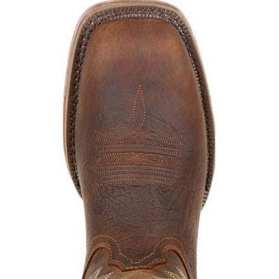 Rocky Men's Long Range 11" Square Toe Waterproof Western Boot -Brown- RKW0278 - Overlook Boots