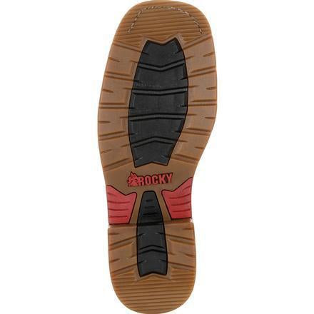 Rocky Men's Iron Skull Waterproof Western Boot - Brown - RKW0286  - Overlook Boots