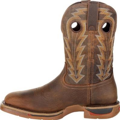 Rocky Men's Long Range 11" Composite Toe Waterproof Western Boot -Brown- RKW0303 - Overlook Boots