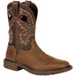 Rocky Men's Original Ride FLX 11" Square Toe Waterproof Western Work Boot- RKW0336 8 / Medium / Brown - Overlook Boots