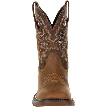 Rocky Men's Original Ride FLX 11" Square Toe Waterproof Western Work Boot- RKW0336 - Overlook Boots