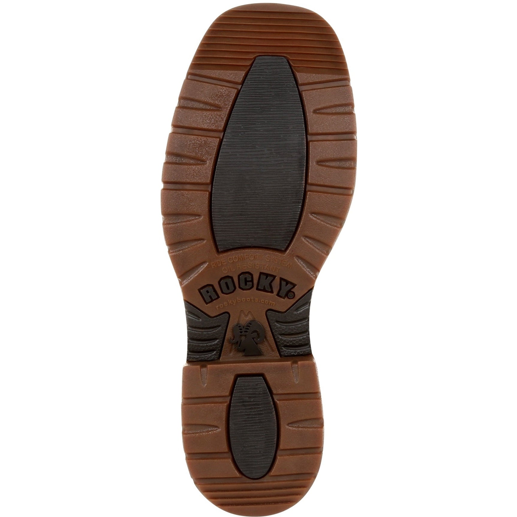 Rocky Men's Original Ride FLX 11" Square Toe Waterproof Western Work Boot- RKW0336 - Overlook Boots