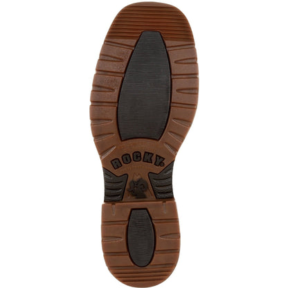 Rocky Men's Original Ride FLX 11" Square Toe Waterproof Western Work Boot- RKW0336 - Overlook Boots