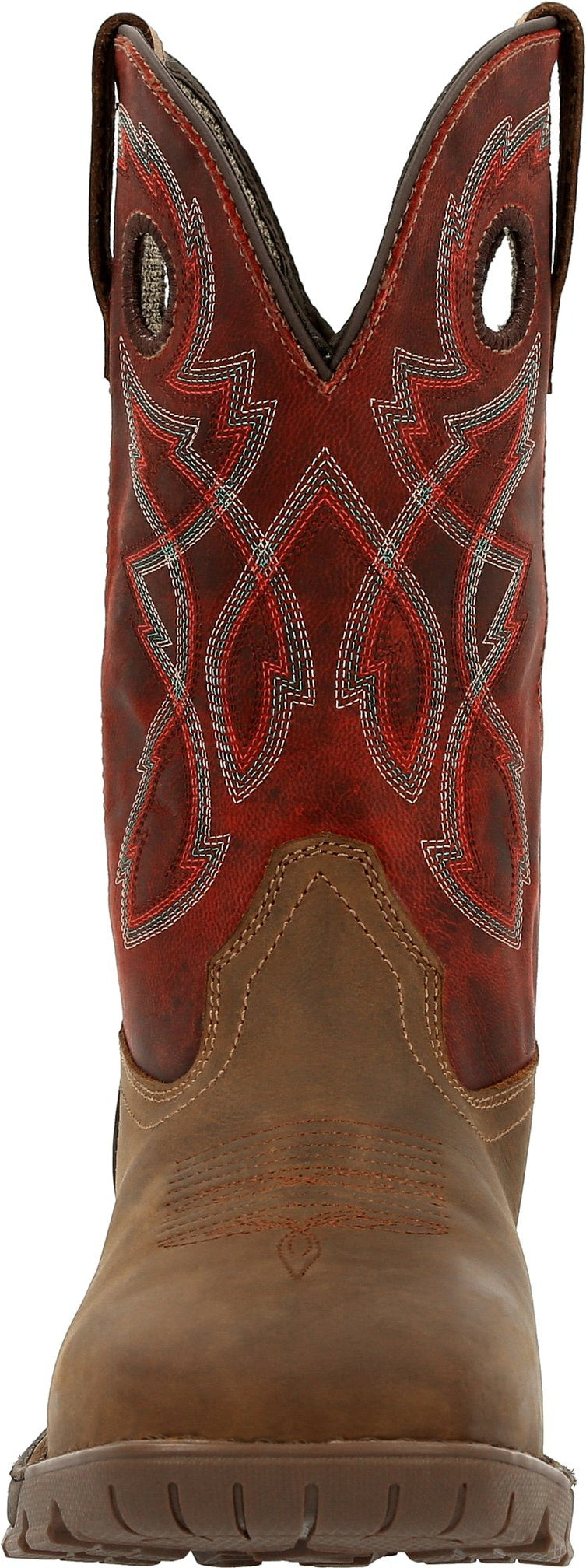 Rocky Men's Legacy 32 10" Steel Toe Waterproof Western Work Boot- Tan- RKW0341 - Overlook Boots