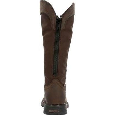 Rocky Men's Original Ride FLX 16" Composite Toe Waterproof Snake Boot- Brown- RKW0347 - Overlook Boots