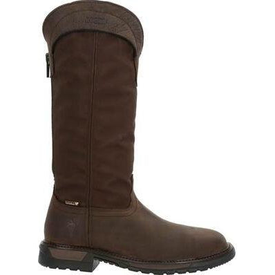 Rocky Men's Original Ride FLX 16" Composite Toe Waterproof Snake Boot- Brown- RKW0347 - Overlook Boots