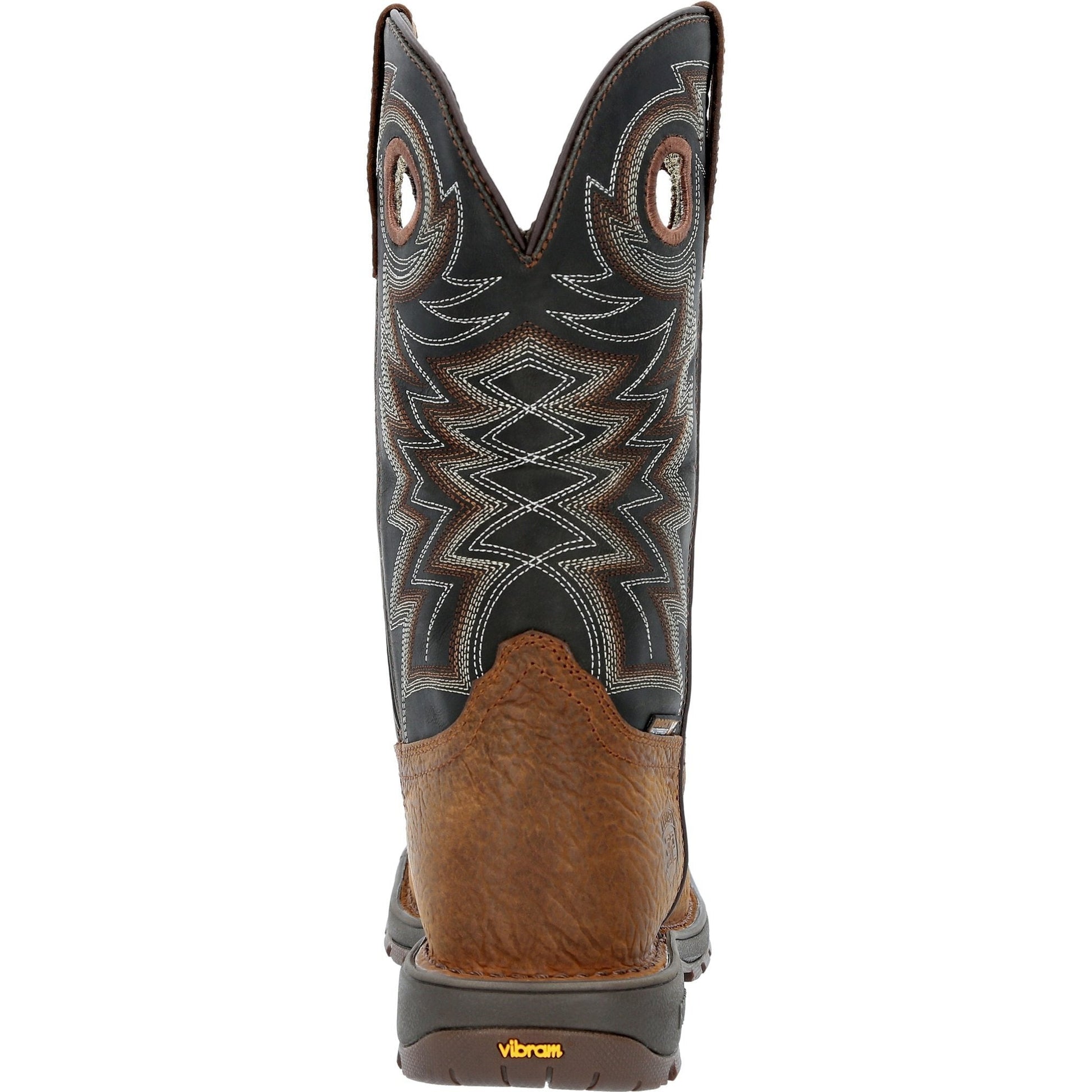 Rocky Men's Legacy 32 11" Steel Toe Waterproof Western Work Boot- Brown- RKW0356 - Overlook Boots