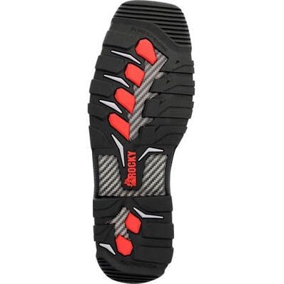 Rocky Men's Carbon 12" Waterproof 6 Carbon Toe Western Work Boot -Brown- RKW0376 - Overlook Boots