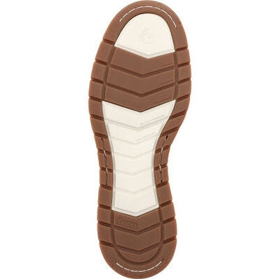 Rocky Men's Farmstead 6" Round Toe Western Work Boot Brown RKW0397  - Overlook Boots