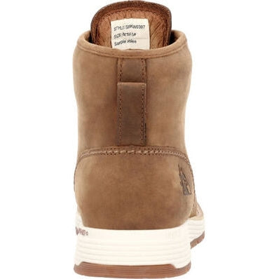 Rocky Men's Farmstead 6" Round Toe Western Work Boot Brown RKW0397  - Overlook Boots