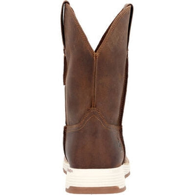 Rocky Men's Farmstead 10" Composite Toe Wellington Work Boot -Brown- RKW0400 - Overlook Boots