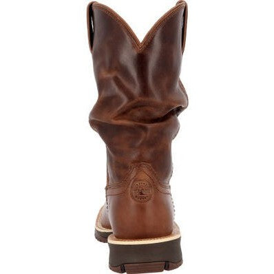 Rocky Women's Rosemary 11" Square Toe Western Boot -Brown- RKW0402  - Overlook Boots