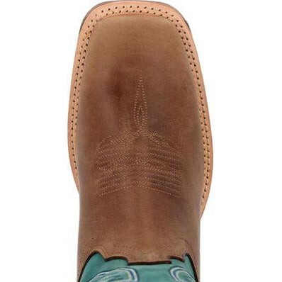 Rocky Men's Tall Oaks 12" Slip Resistant Western Work Boot -Teal- RKW0406 - Overlook Boots