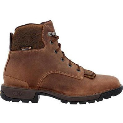 Rocky Women's Legacy 32 6" Composite Toe Waterproof Western Boot -Coffee- RKW0411 - Overlook Boots