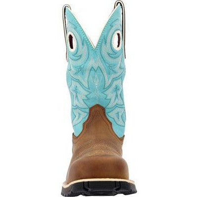 Rocky Women's Rosemary 11" Composite Toe Waterproof Western Boot -Brown- RKW0412 - Overlook Boots