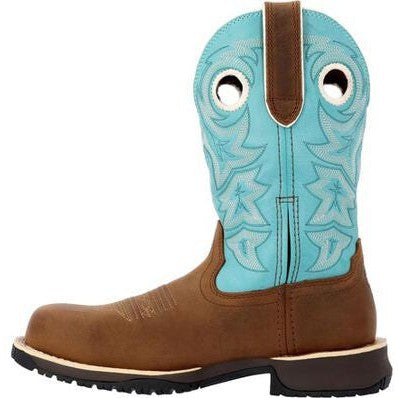 Rocky Women's Rosemary 11" Composite Toe Waterproof Western Boot -Brown- RKW0412 - Overlook Boots