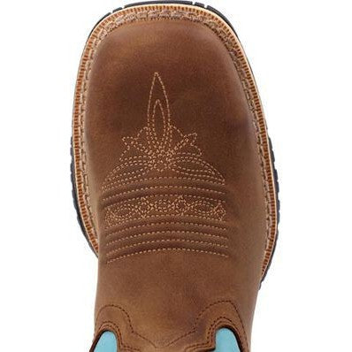 Rocky Women's Rosemary 11" Composite Toe Waterproof Western Boot -Brown- RKW0412 - Overlook Boots