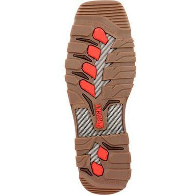 Rocky Men's Carbon 12" Square Toe Waterproof Western Boot -Brown- RKW0415 - Overlook Boots