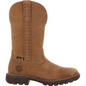 Rocky Women's Legacy 11" Square Toe Waterproof Western Work Boot -Brown- RKW0416 6 / Medium / Brown - Overlook Boots
