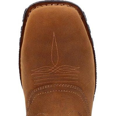 Rocky Men's Hi Wire 11" Composite Toe Waterproof Western Work Boot -Brown- RKW0425 - Overlook Boots