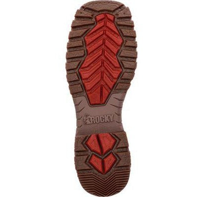 Rocky Men's Hi Wire 11" Composite Toe Waterproof Western Work Boot -Earth- RKW0427 - Overlook Boots